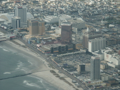 Atlantic City from the air